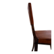 Chaise suédoise Art déco en pin et cuir Carl Bergsten 1929
