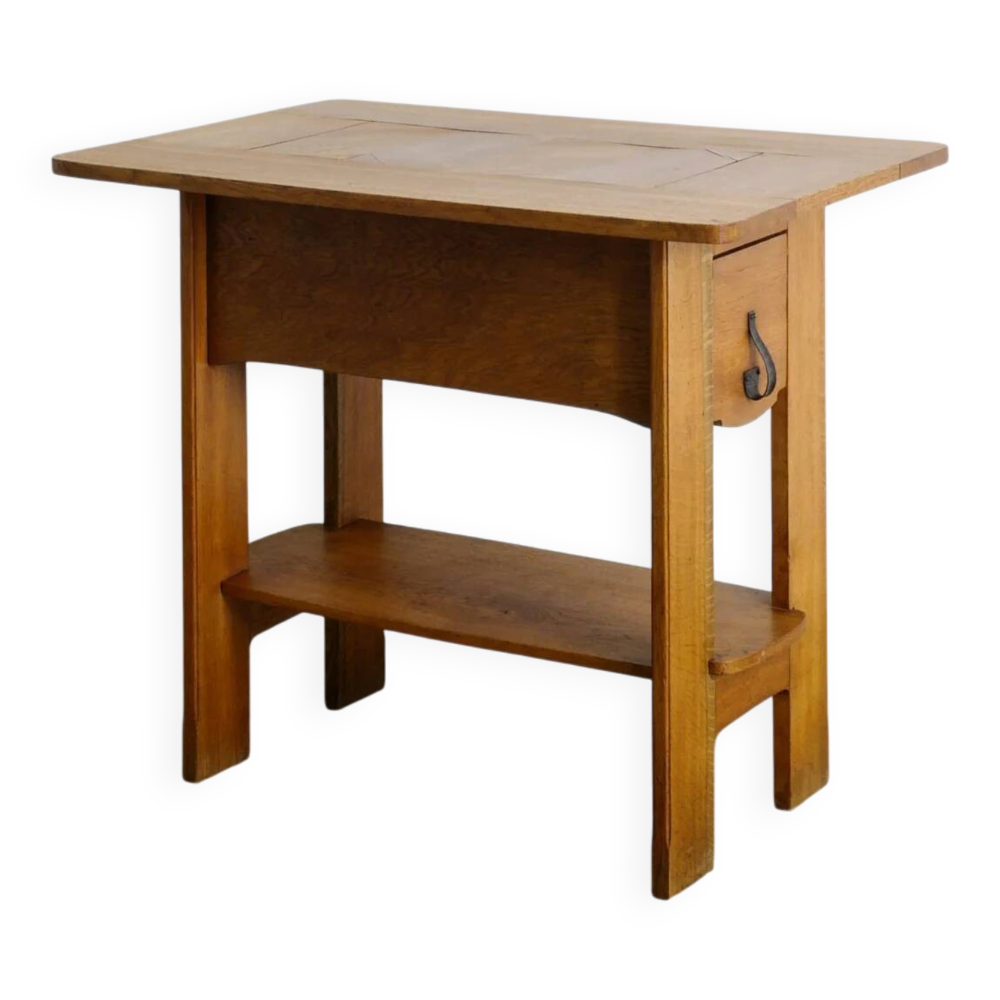 Early Swedish Jugend Modern Wooden Console Table by Axel Lindegren, 1930s