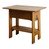 Early Swedish Jugend Modern Wooden Console Table by Axel Lindegren, 1930s