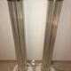 Pair of Design Brass and Glass Modern Floor Lamps/Kamenicky Senov, 1960s