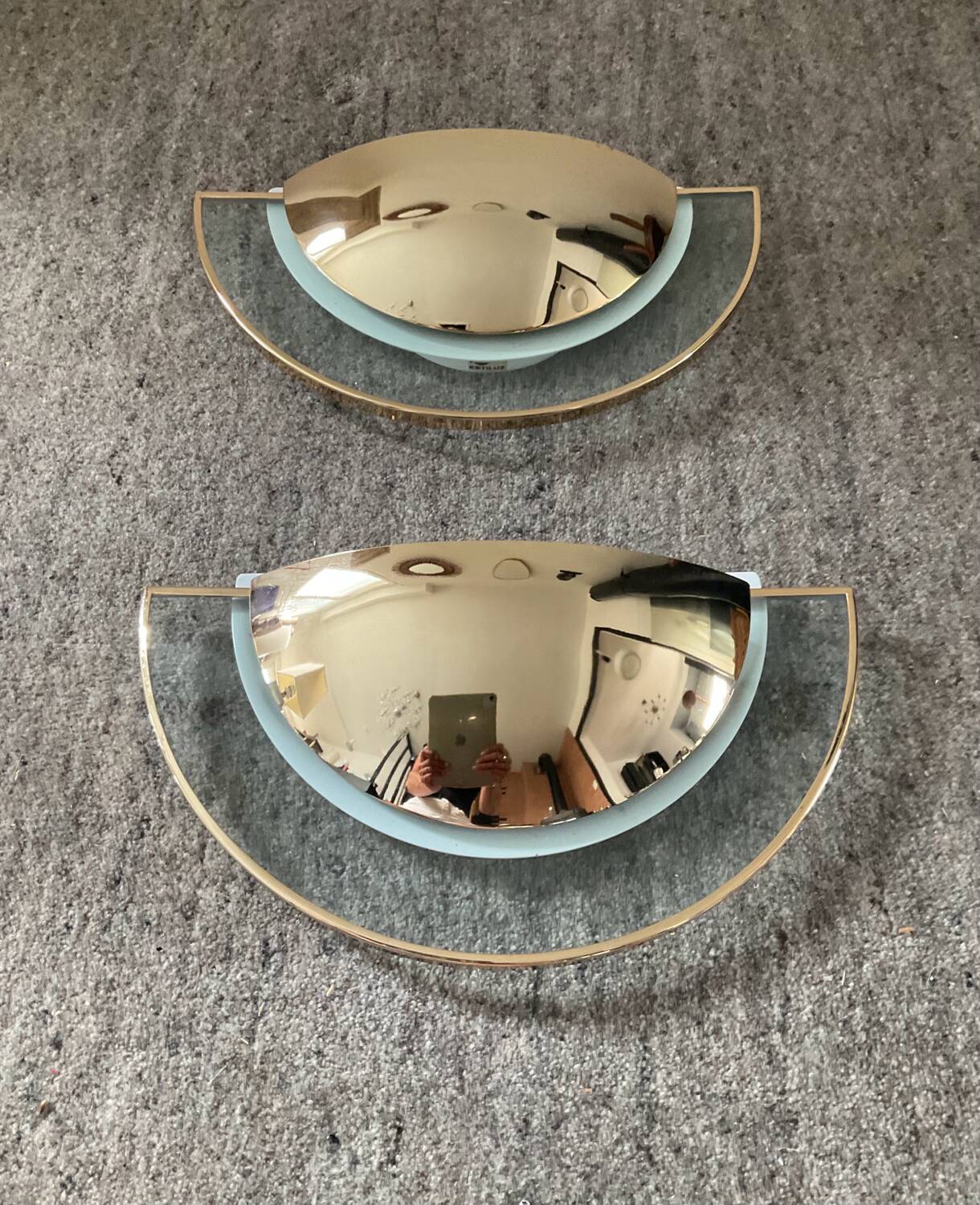 Pair of Leonard Marelli wall lights for Estiluz 1970s