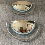 Pair of Leonard Marelli wall lights for Estiluz 1970s