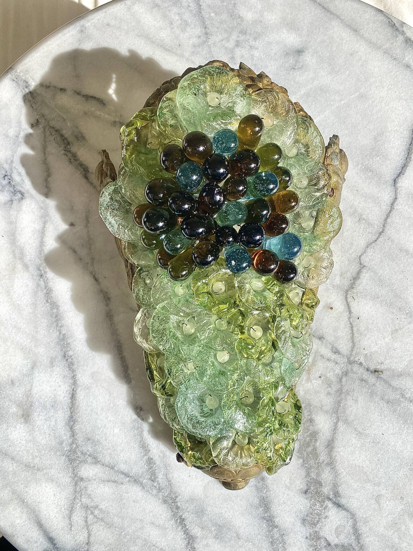 Murano glass wall sconce from the 1950s.