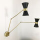 Wall lamp in the style of Italian creations of the 50s