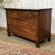 Commode Empire en acajou et dessus marbre XIXème