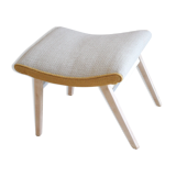 Former Ottoman, 1950s wool foot rest