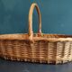 Panier plat vintage français
