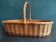 Panier plat vintage français
