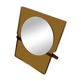 Miroir de barbier vintage double face