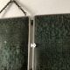 Triptych mirror barber-fir tree 27x58 vintage 1930