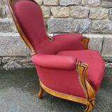 Paire de fauteuils style Louis Philippe, vintage, années 60