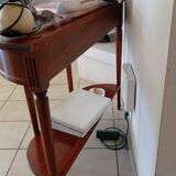 Cherry wood console