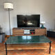 Tikamoon coffee table marble and wood