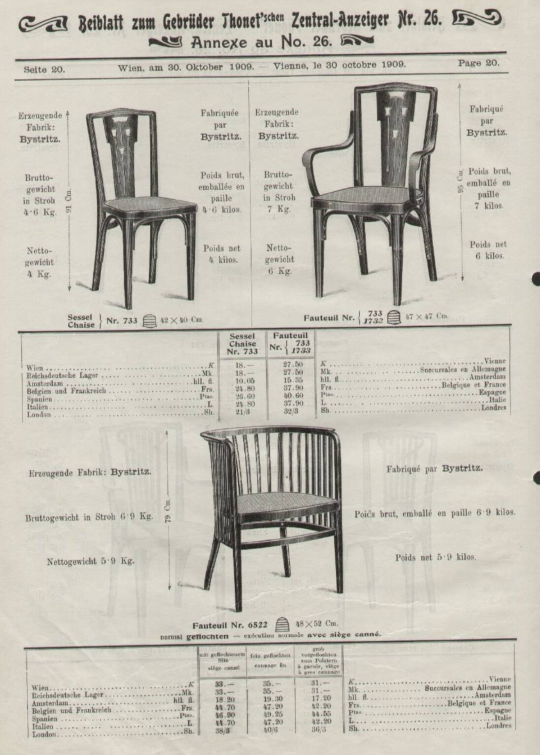 2 x original secessionist armchairs, attributed design: Marcel Kammerer (Vienna, c. 1910), manufacturer: Mundus (Vienna, c. 1910)