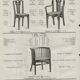 2 x original secessionist armchairs, attributed design: Marcel Kammerer (Vienna, c. 1910), manufacturer: Mundus (Vienna, c. 1910)