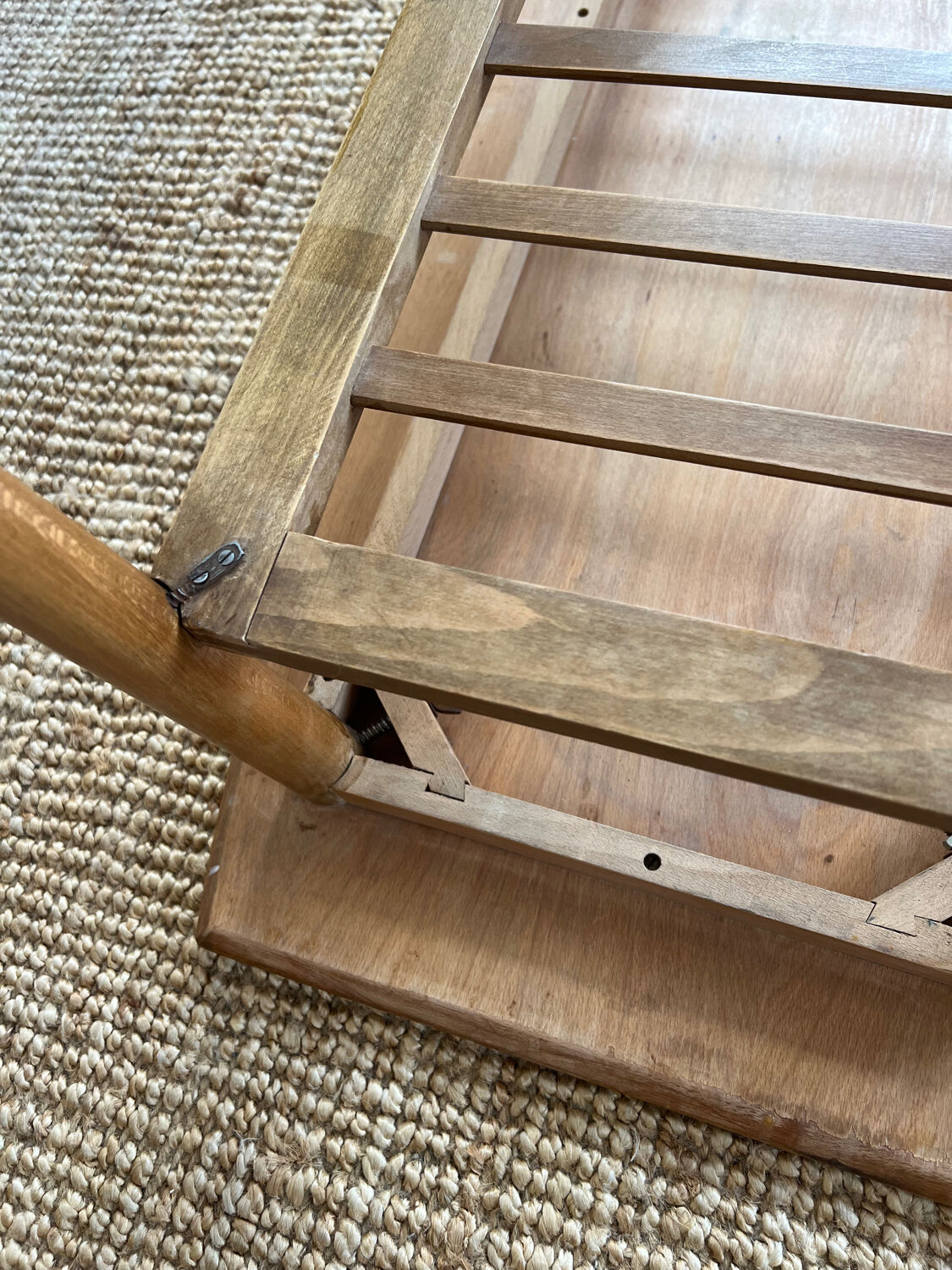 Danish teak coffee table from the 1950s