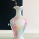 Vase arlequin couleurs pastels murano