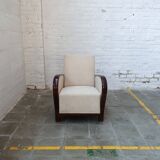 Set of 2 Hungarian Art Deco armchairs