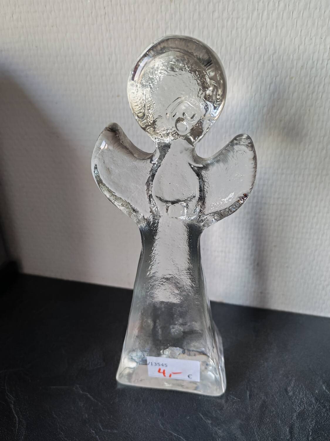 Scandinavian angel candle holder