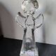 Scandinavian angel candle holder