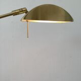 Golden lucid floor lamp