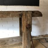Oak carpenter's workbench