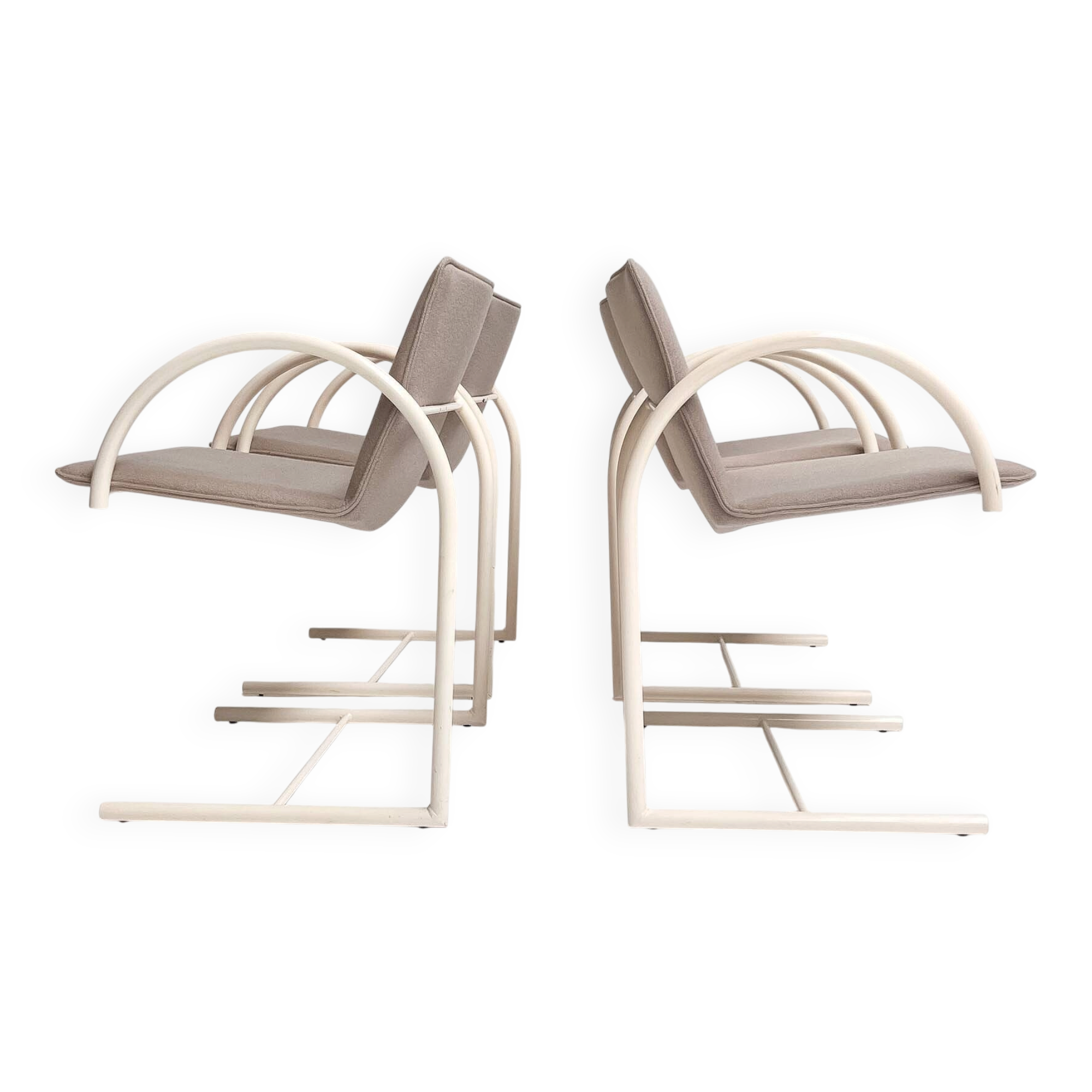 Set of 4 Circle chairs by Boonzaaijer for Metaform, 1980s