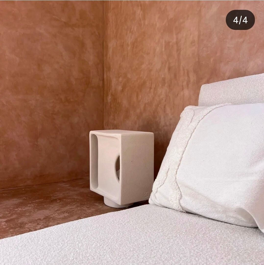 Sculptural lamp model "TÔRO"