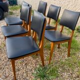 Set of 6 vintage chairs