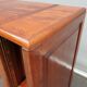 Meuble musique teck art déco pour vinyles