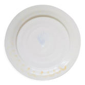 Yellow artisanal shellfish plate