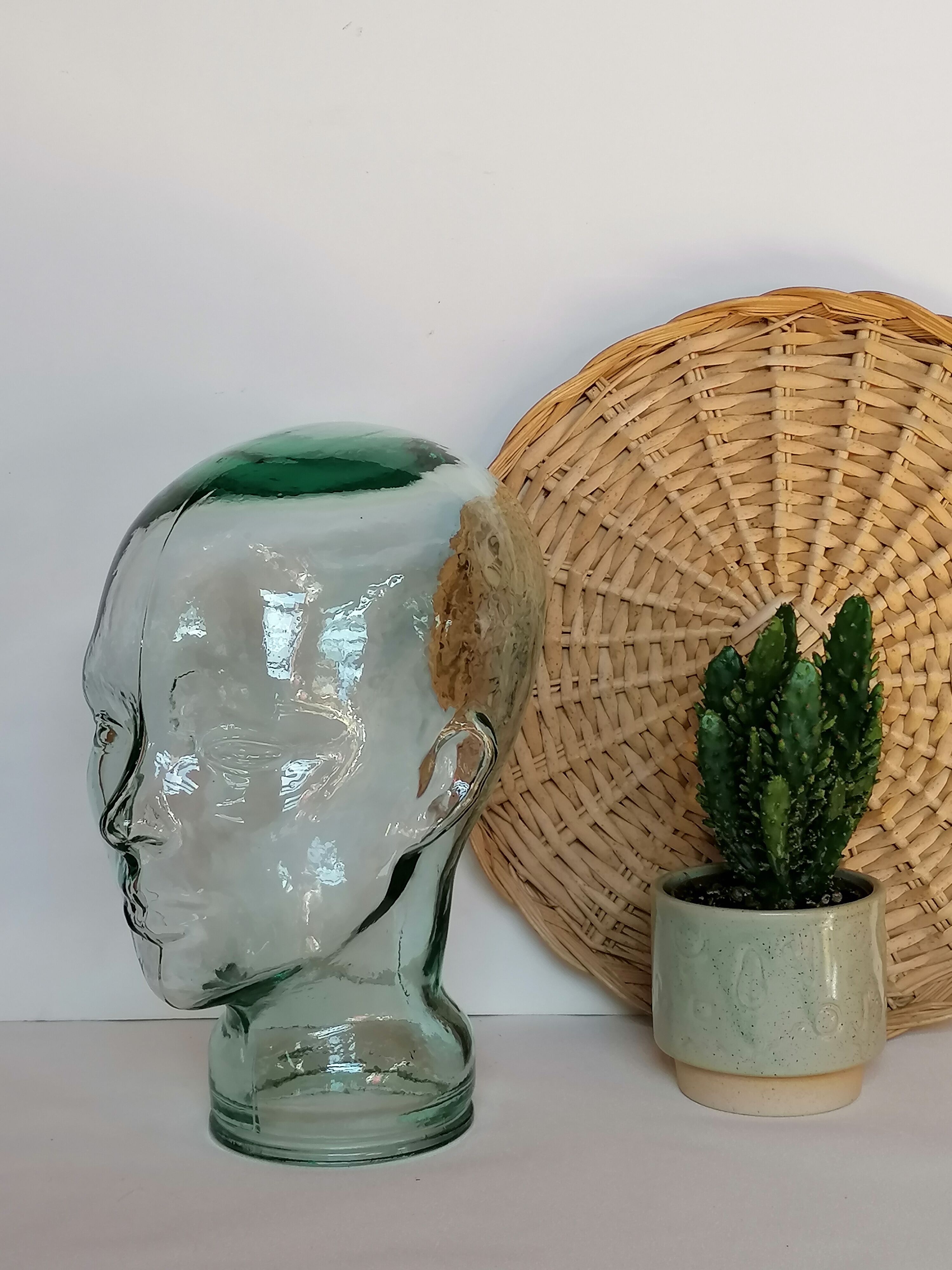 Glass head of the 70s