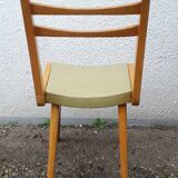 Scandinavian style wooden chairs