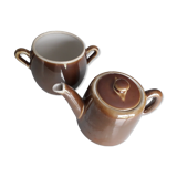 Service à petit déjeuner Pilivuyt en porcelaine à feu