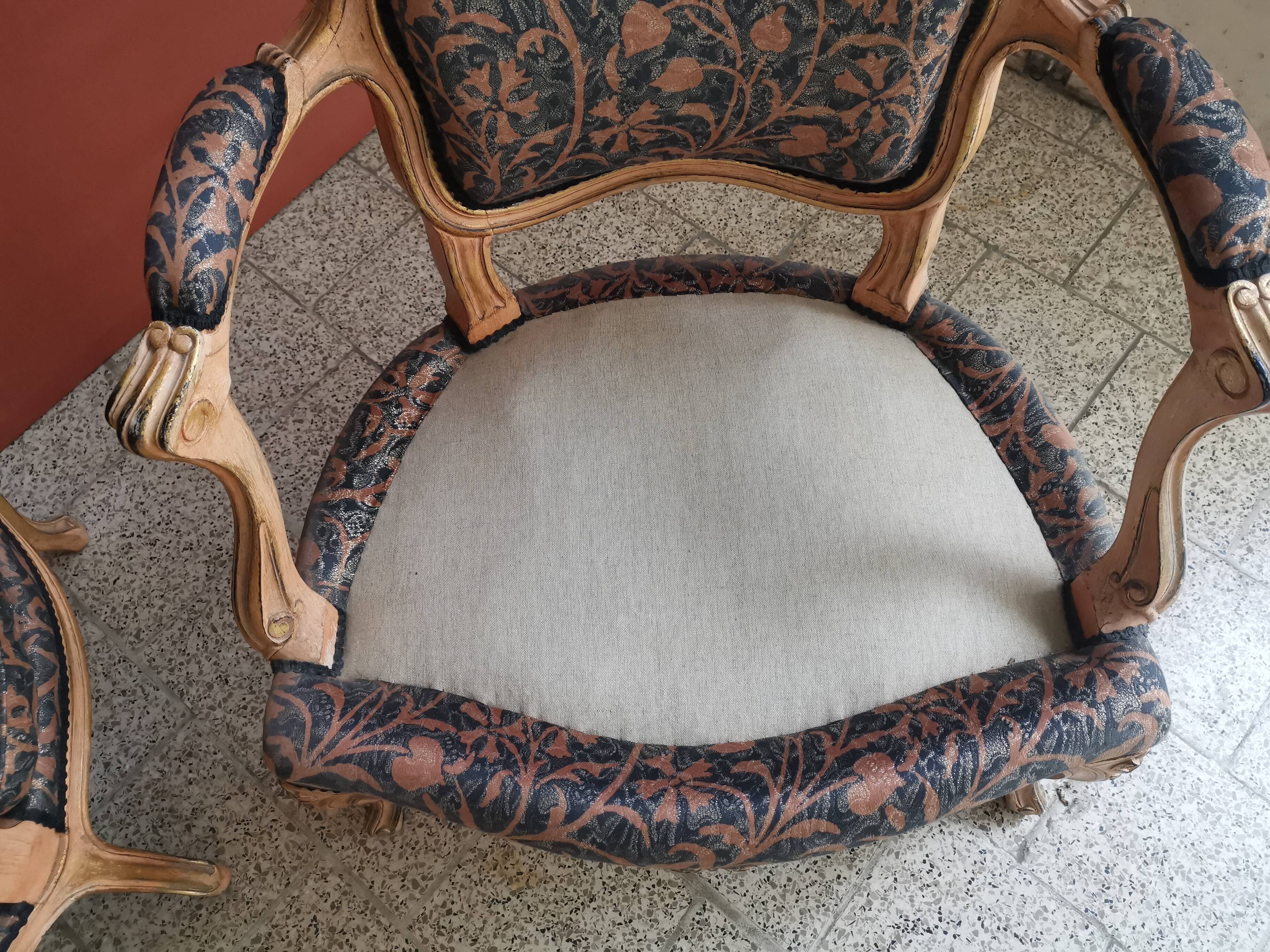 Pair of Louis XV armchairs