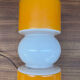 Lampe vintage en opaline
