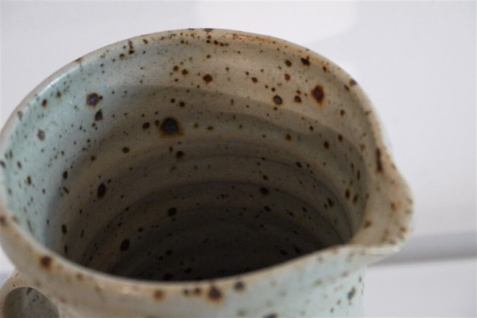 Sandstone pitcher by Gustave Tiffoche