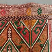 Vintage Turkish Mini Kilim 90x49 cm Wool Small Kelim Runner, shabby Chic