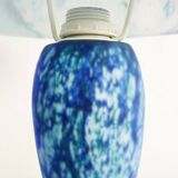 Glass paste mushroom lamp, swivel head, years 60