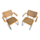 Vintage cantilever chairs attributed to Marcel Breuer 'Cesca' chair - 1970s - set of 2