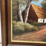 Painting Landscape at the Hamlet
