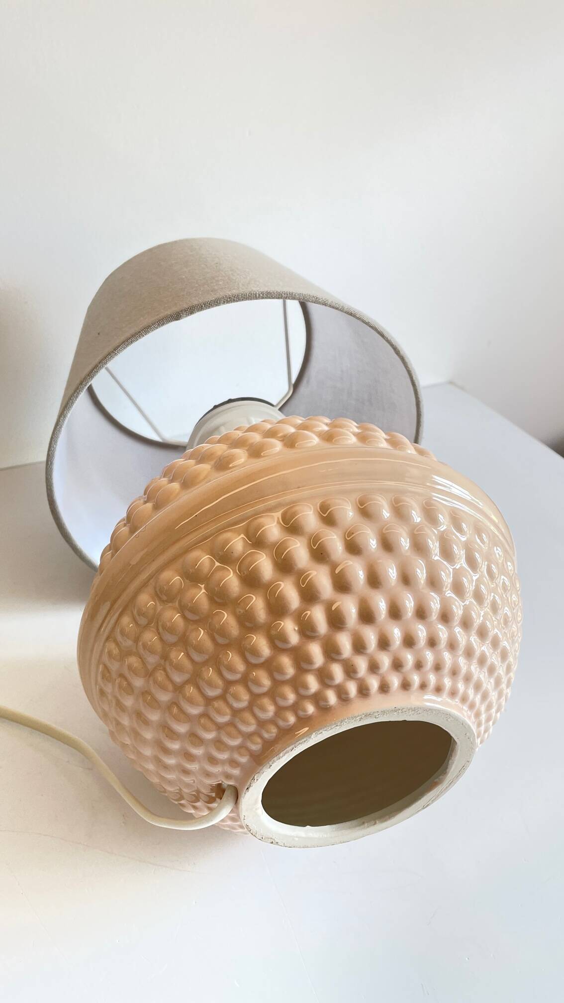 Vintage ceramic lamp