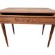 Bureau en noyer art-deco 1 tiroir