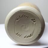 Baluster vase, ceramic with crystalline glaze, Bernard Guipouy, Atelier du Bol Doré.