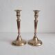 Antique candlesticks candlesticks baluster in brass copper