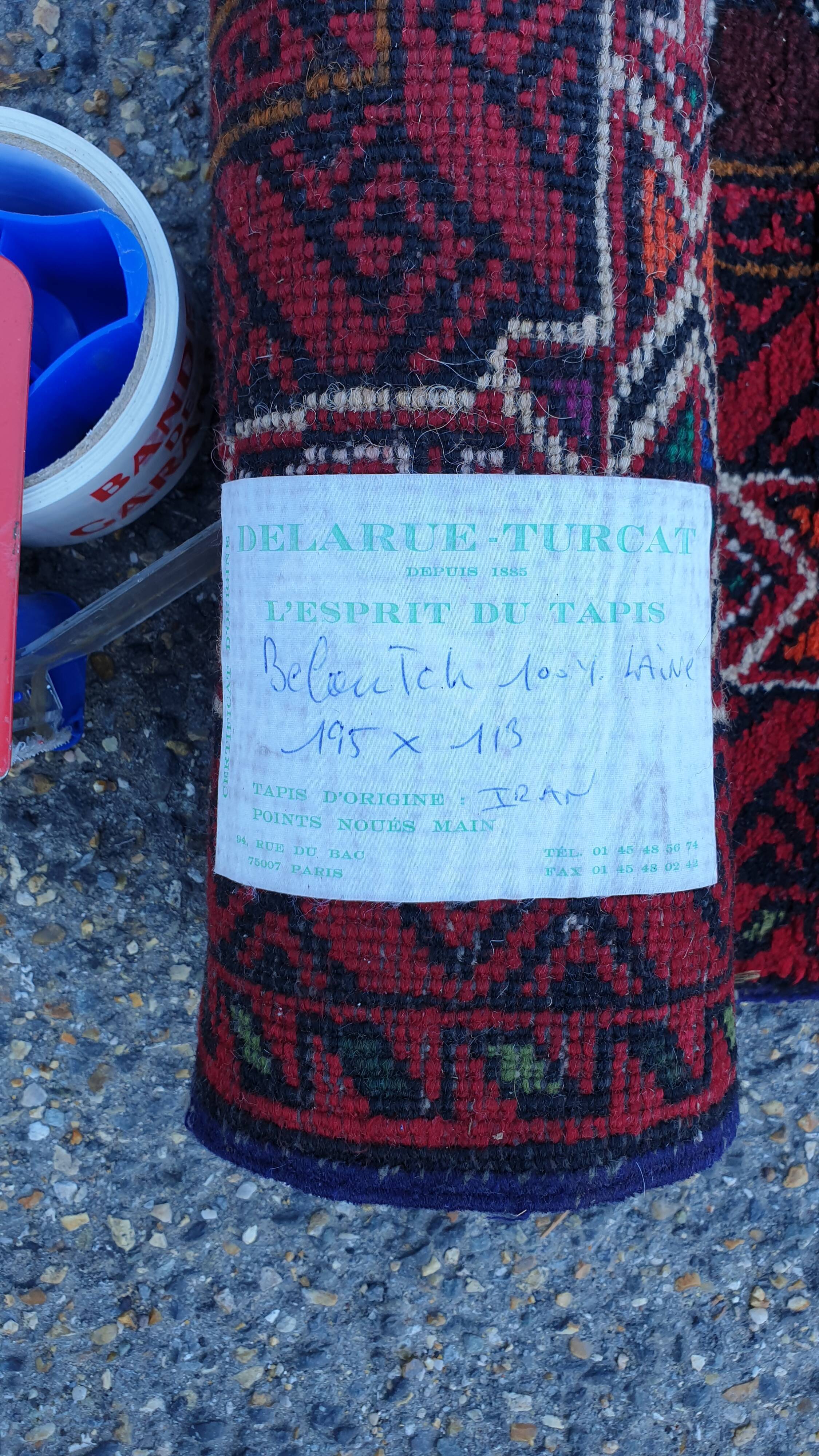 Persian carpets beluch Iran