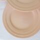 4 vintage Art Deco dessert plates 210689