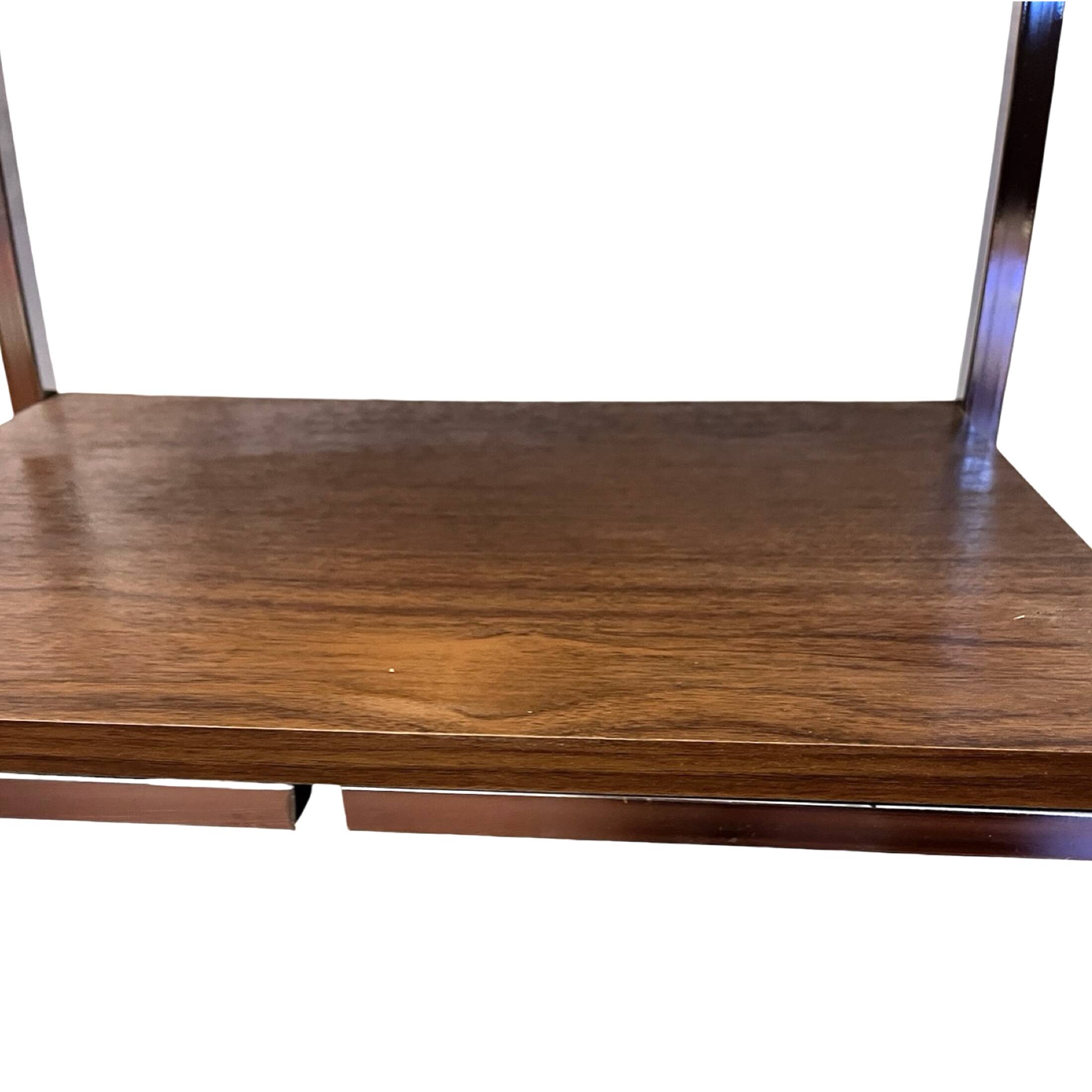 Modernist mobile table or bar Denmark 1970s.