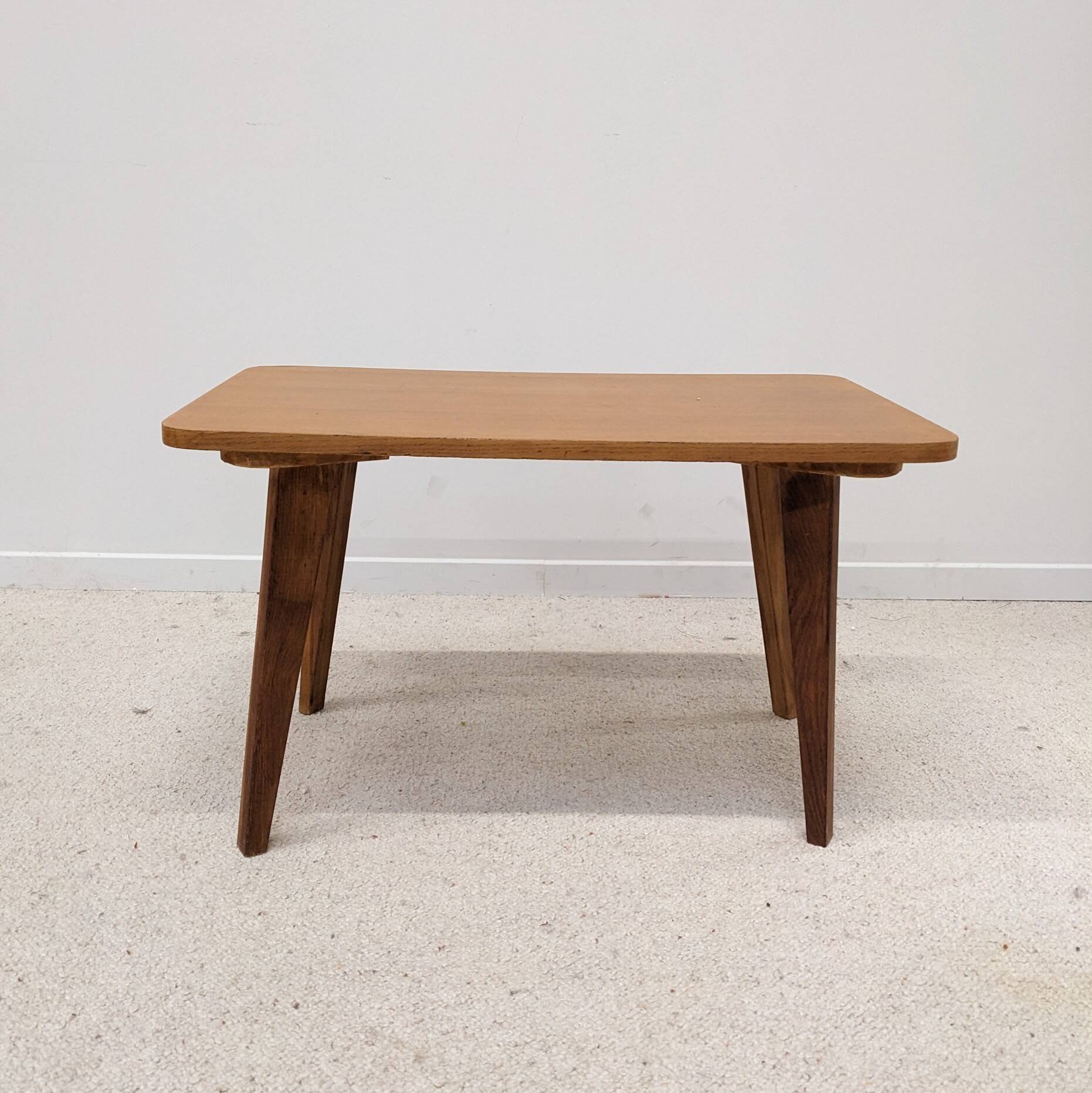 Vintage oak coffee table