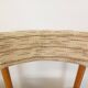 Pair of vintage Baumann chairs in wood and fabric from the 70s